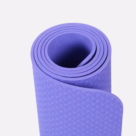 Fabricação Preço de atacado China Fábrica Logotipo personalizado Equipamento de ginástica Fitness Home Gym Treinamento de ioga à prova d'água TPE Dobrável Tapete de ioga