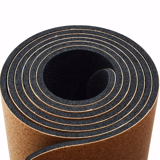 Preço de fábrica Marca Própria Best-Seller Eco Friendly Custom Print Logo Mat Cork Natural Rubber Premium Organic Eco Friendly Anti Slip Yoga Mats Fitness