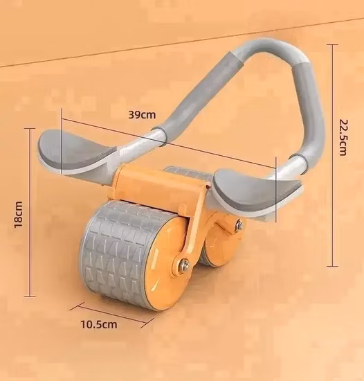 Roda de exercício Roda de treino de força central Rolo abdominal