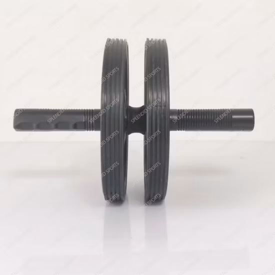 Treinador de músculos abdominais de alta resistência Roda para abdominais