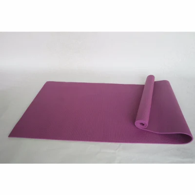 Tapete de ioga de PVC Tapete de chão sólido e impresso Tapete de ioga